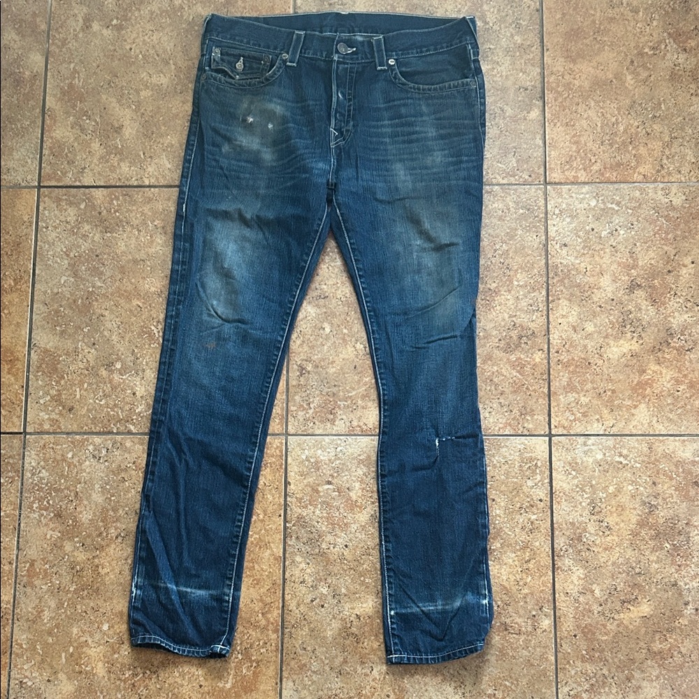 True Religion Dark Blue Slim Jeans